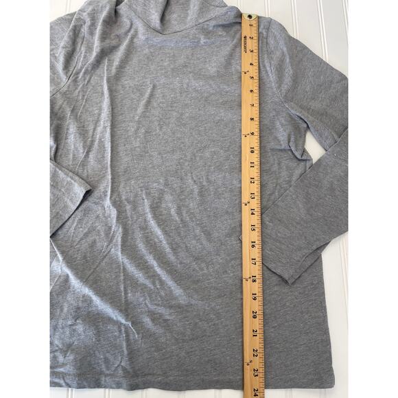 Old Navy Lightweight Turtleneck Tops Shirts Red Blue Gray Bundle 3 - Size Large - Picture 6 of 12